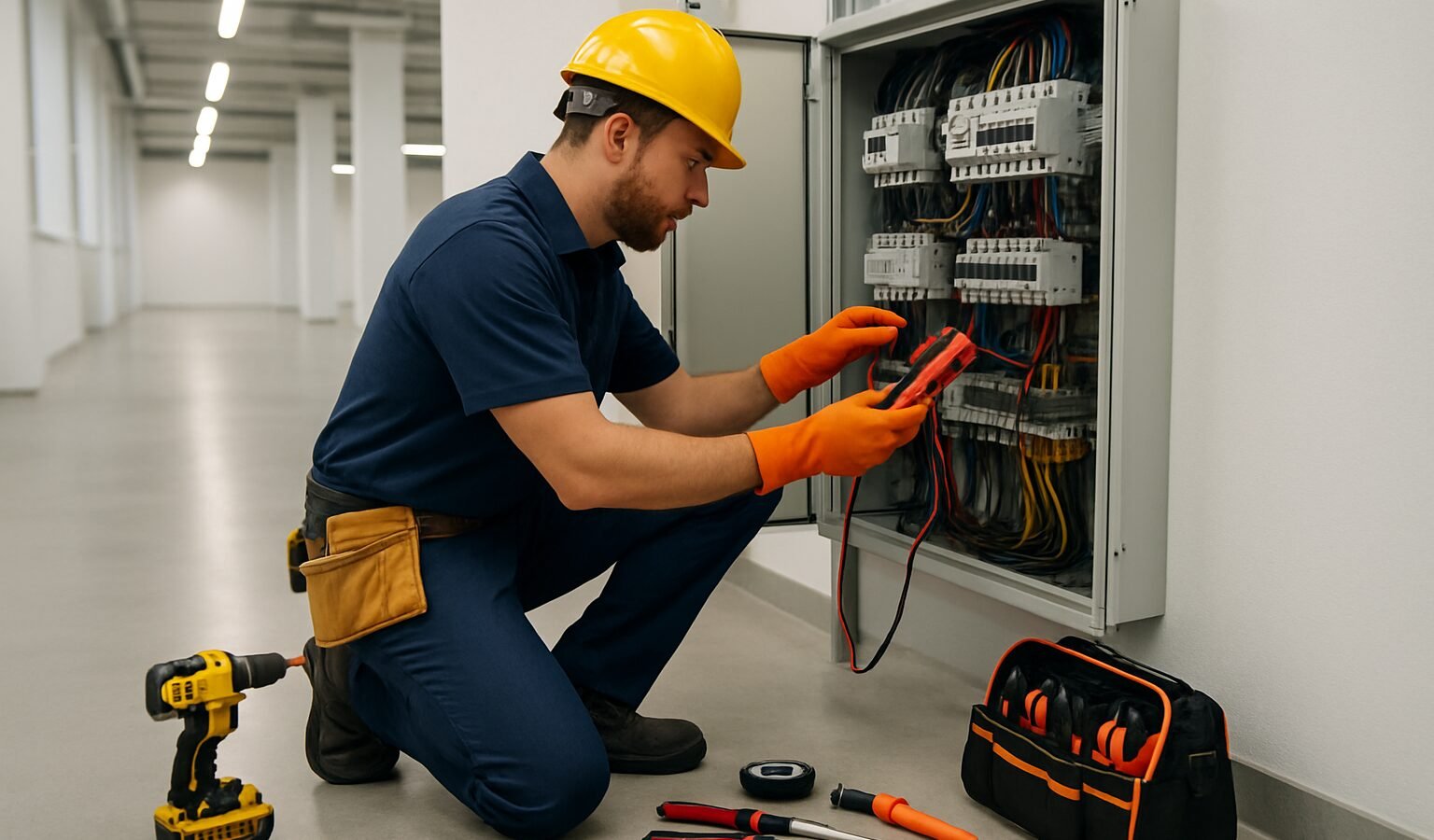 Serviços elétricos em Americana - SP com foco em conformidade legal