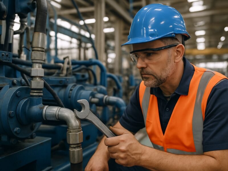 Guia prático de manutenção hidráulica industrial em Americana